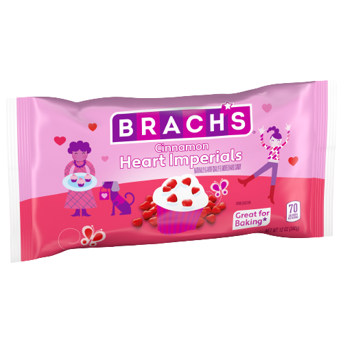 Brach's Cinnamon Imperial Hearts - 12-oz. Bag - All City Candy