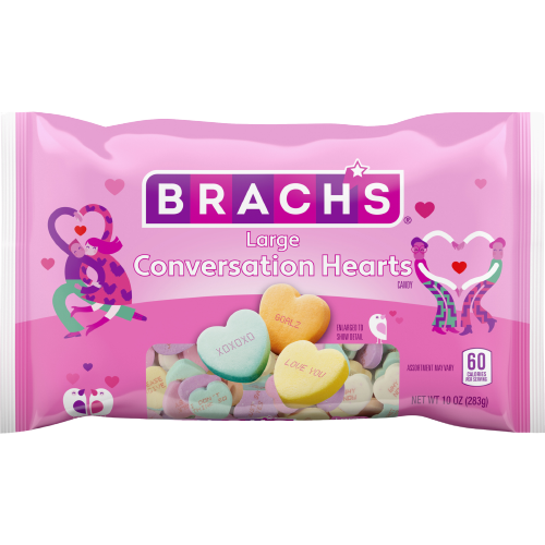 Brach's Valentine's Large Conversation Hearts - All City Candy