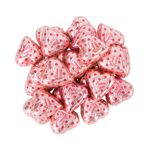 Palmer Fudge Foil Hearts 4.5 oz. Bag - All City Candy