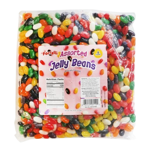 Forrelli Assorted Jelly Beans 5 lb. Bulk Bag
