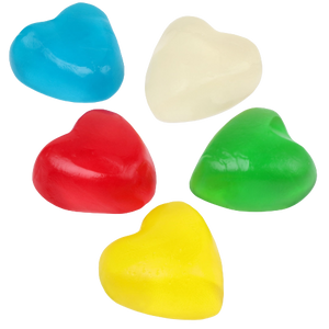 Sugar Party Heart Delights Gummy Candy 6 oz. Bag