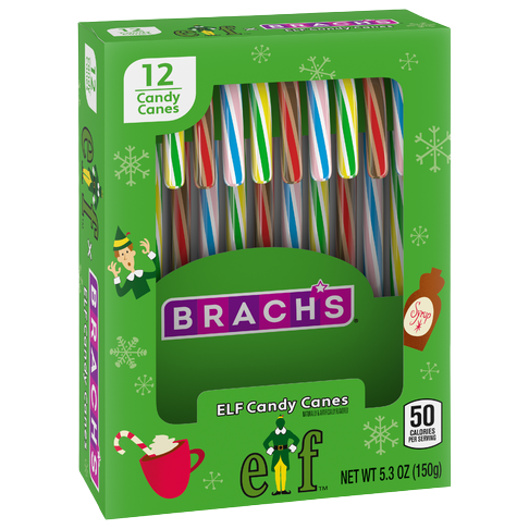 Brach's Brach's Candy Cane, Raspberry Flavor, 12 Count Pack of 3