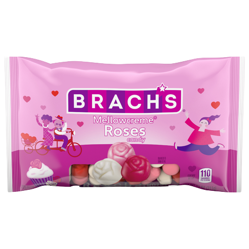 Brach's Valentine's Mellowcreme Roses 11 oz. Bag - All City Candy