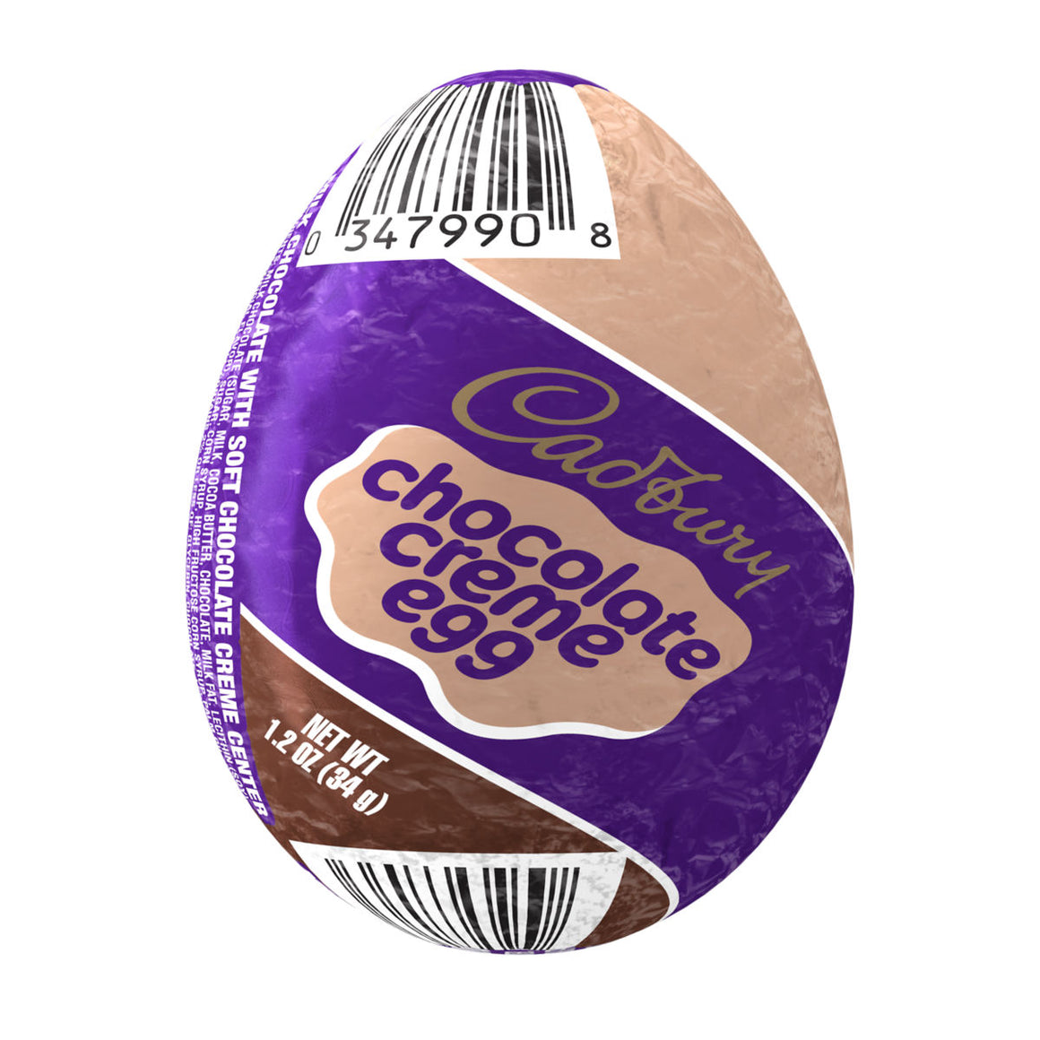 Cadbury Chocolate Creme Egg 1.2 oz.