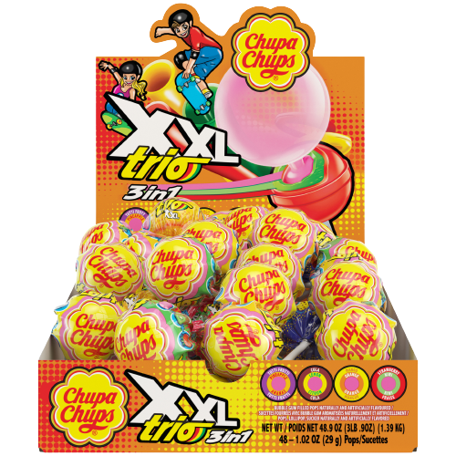 Chupa Chups XXL Trio Lollipop 1.02 oz. - All City Candy