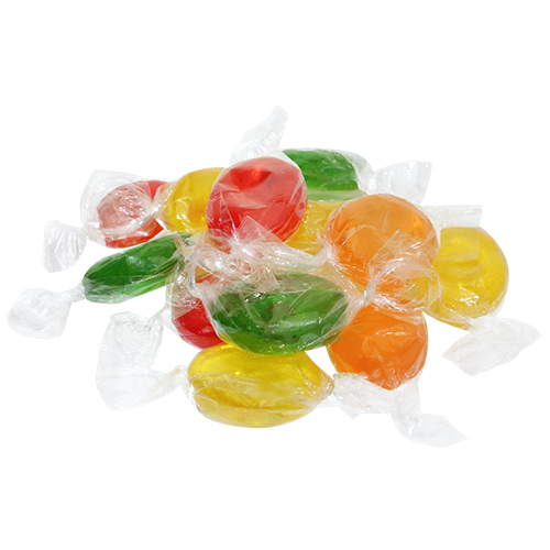All City Candy Clear Fruit Hard Candy 1 lb. Bulk Tub
