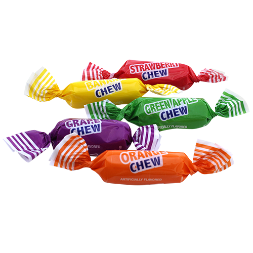 Colombina Assorted Fruit Chews 3 lb. Bulk Bag - All City Candy