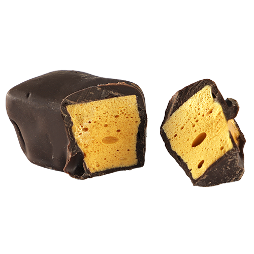 Dark Chocolate Sponge Candy - Bulk Bags - For fresh candy and great service, visit www.allcitycandy.com