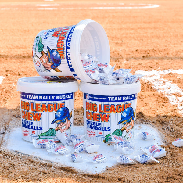 Big League Chew Bubble Gumballs Team Bucket - All City Candy