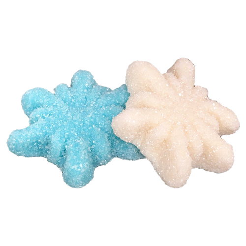 Glitter Snowflakes Gummi Candy - Bulk Bags