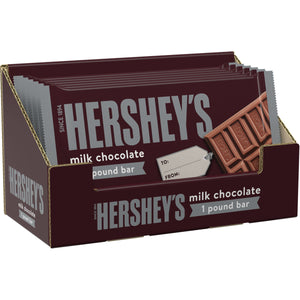 Hershey's Milk Chocolate 1 Pound Candy Bar For fresh candy and great service, visit www.allcitycandy.com