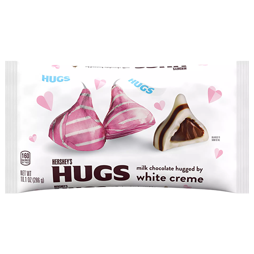 Hershey's Hugs - Valentines 10.1 oz. Bag - Visit www.allcitycandy.com for great candy, service and delicious treats.