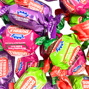 Dubble Bubble 3 flavor Twist 3 lb. Bulk Bag. For fresh candy and great service, visit www.allcitycandy.com