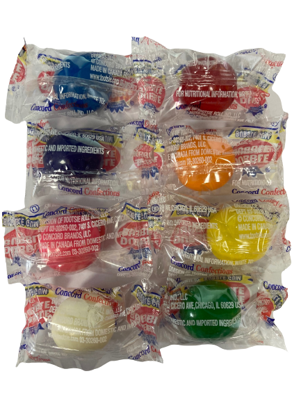 Candy Bra in bulk packaging