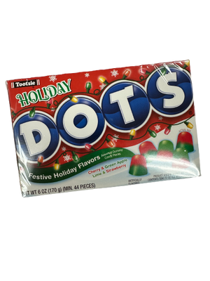 Tootsie Holiday Dots 6 oz. Theater Box  - For fresh candy and great service, visit www.allcitycandy.com