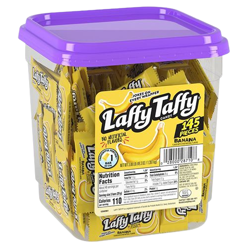 Laffy Taffy - Banana - Mini - Economy Candy