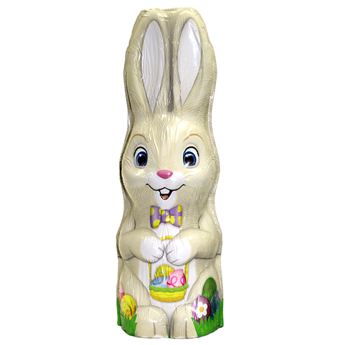 Palmer Basket Essential Milk Chocolate Flavored Bunny 6 oz. - All