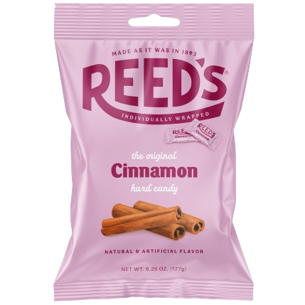 Reed's Wrapped Cinnamon Hard Candy 6.25 oz. Bag - All City Candy