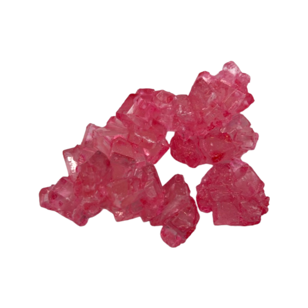 Rose's Brand Cherry Rock Candy on a String 1 lb. Bulk Bag - For fresh candy and great service, visit www.allcitycandy.com