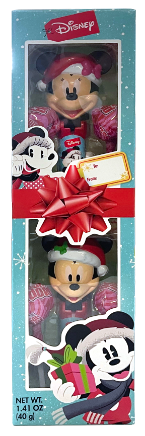 Disney Christmas Mickey and Minnie Pop Up's 2 pk Gift Set 1.41 oz. Box -  All City Candy
