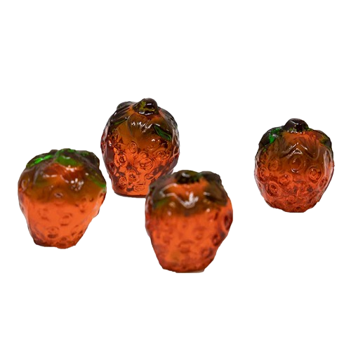 All City Candy 4D Gummy Strawberries 2.2 lb. Bulk Bag- For fresh candy and great service, visit www.allcitycandy.com