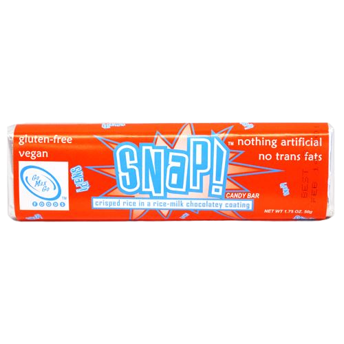 All City Candy Snap! Candy Bar 1.75 oz. Candy Bars Go Max Go Foods For fresh candy and great service, visit www.allcitycandy.com