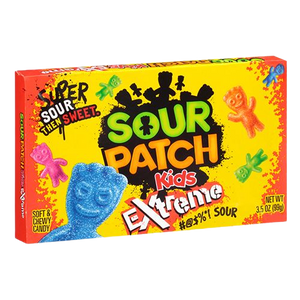 All City Candy Sour Patch Kids Extreme Soft & Chewy Candy - 3.5-oz. Theater Box Theater Boxes Mondelez International 1 Box For fresh candy and great service, visit www.allcitycandy.com