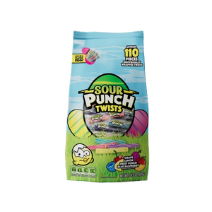 Sour Punch Twists Easter 110 pieces 24.5 oz. Bag
