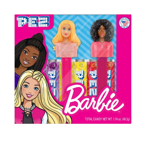 PEZ - Barbie Twin Pack 1.74 oz. - Visit www.allcitycandy.com for delicious treats and sweet candy!