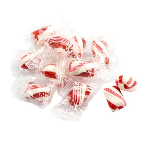Atkinson's Red & White Natural Twists 2 lb. Bulk Bag - All City Candy