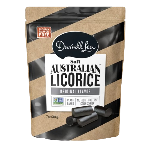 Darrell Lea Soft Australian Black Licorice 7 oz. Bag - All City Candy