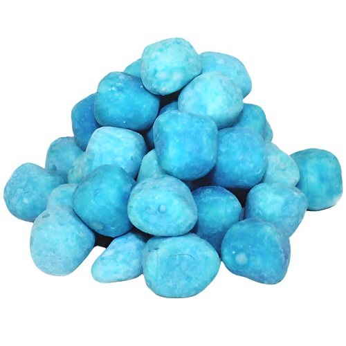 Bonbonjour♡Teddy - Ice Blue♡ Blue Raspberry Bonbons – Soft-Centered Candy, 4oz Bag, No