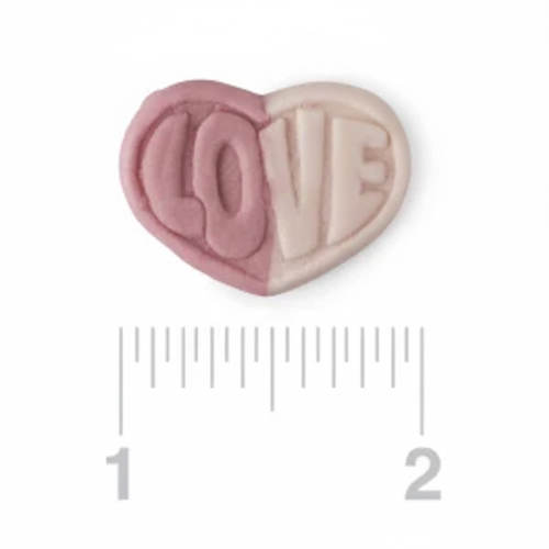 Swedish Style Strawberry Vanilla Heart Gummies – Love Candy - All