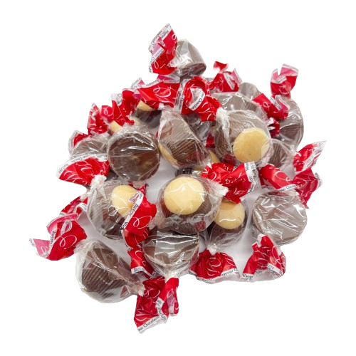 Ohio Made Waggoner Milk Chocolate & Peanut Butter Buckeye Candy Bulk Bags