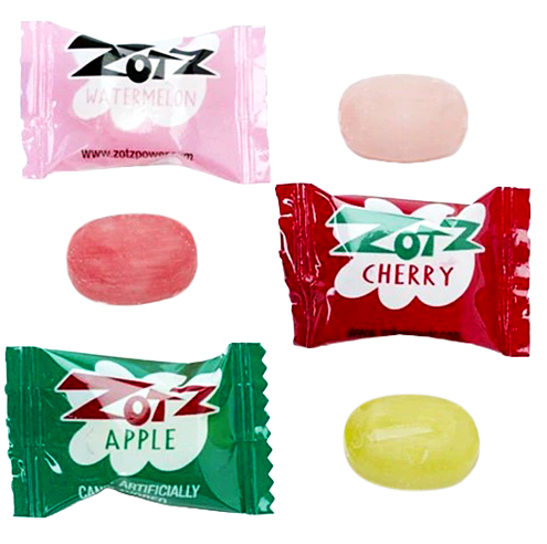 Zotz Fizz Power Candy Strings Assorted - 48 Piece Case - All City