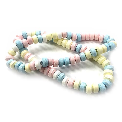rainbow candy necklace