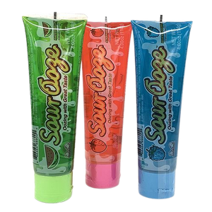 All City Candy Sour Ooze Tube Candy Gel - 4-oz. Tube Novelty Kidsmania 1 Tube For fresh candy and great service, visit www.allcitycandy.com