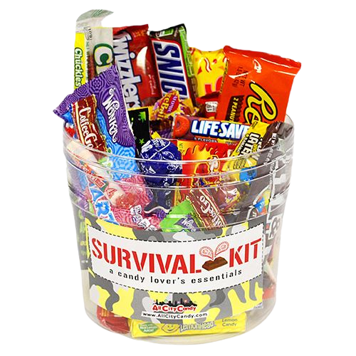All City Candy Survival Kit Candy Gift Bucket Gift All City Candy Default Title For fresh candy and great service, visit www.allcitycandy.com