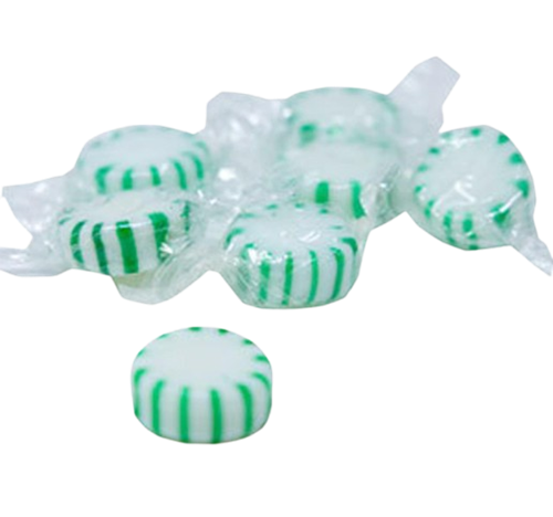 Arcor Sugar Free Spearmint Starlight Mints 2 lb. Bulk Bag