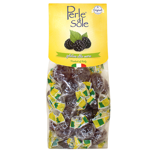Italian Blackberry Fruit Jellies – Perle Di Sole, Individually