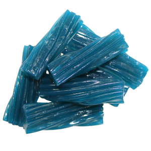 All City Candy Blue Raspberry Licorice Twist Pieces 2 lb. Bulk Bag - For fresh candy and great service, visit www.allcitycandy.com