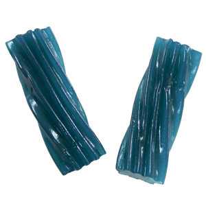 All City Candy Blue Raspberry Licorice Twist Pieces 2 lb. Bulk Bag - For fresh candy and great service, visit www.allcitycandy.com