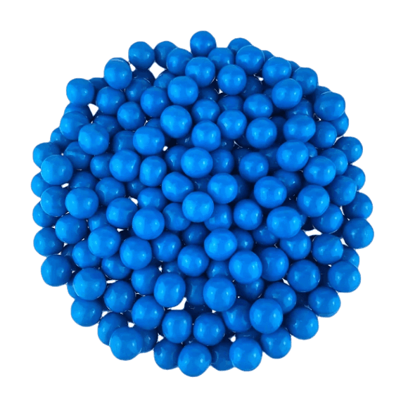 All City Candy Blue Sixlets Chocolate Candies - 2 LB Bulk Bag Bulk Unwrapped SweetWorks For fresh candy and great service, visit www.allcitycandy.com