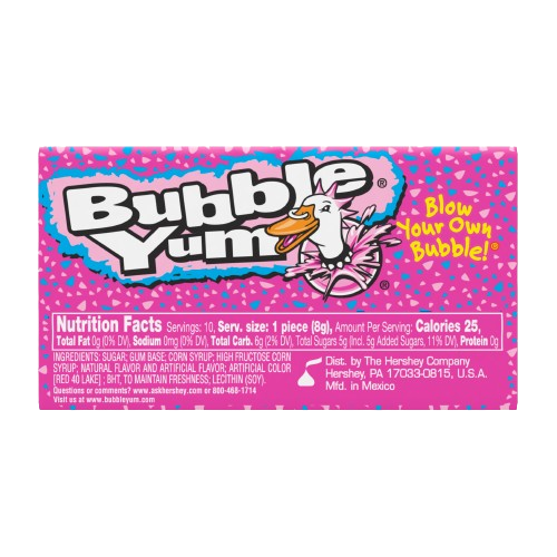 Bubble Yum Original Gum 10 piece Pack - All City Candy