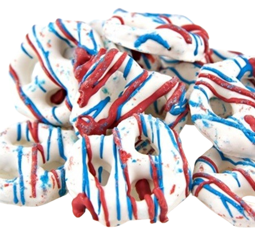 Patriotic Frosted Pretzels 3 lb. Bulk Bag