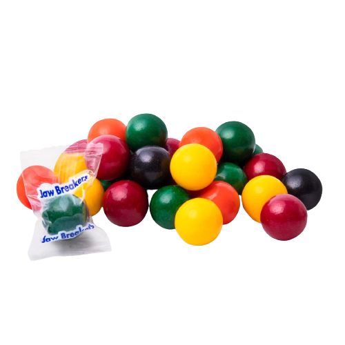 All City Candy Assorted Jaw Breakers - 3 lb Bulk Bag Bulk Wrapped Canel's For fresh candy and great service, visit www.allcitycandy.com