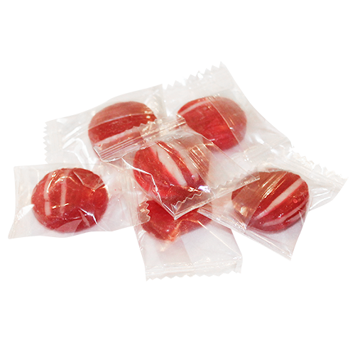 Atkinson s Cherry Buttons Hard Candy 3 LB Bulk Bag