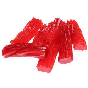 All City Candy Cherry Licorice Twist Pieces 2 lb. Bulk Bag - For fresh candy and great service, visit www.allcitycandy.com