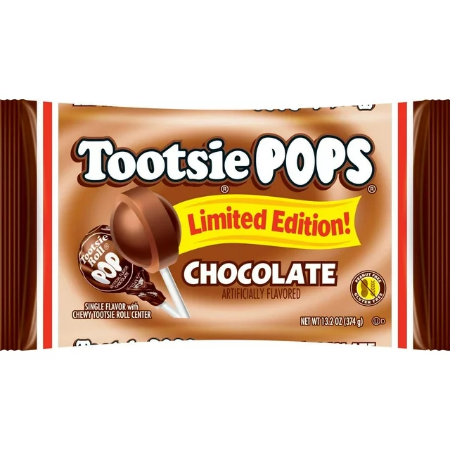 For fresh candy and great service, visit www.allcitycandy.com - Chocolate Tootsie Pops - 13.2-oz. Bag