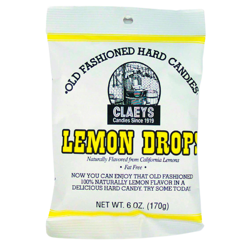 Claeys Lemon Drops Old Fashioned Hard Candies - All City Candy